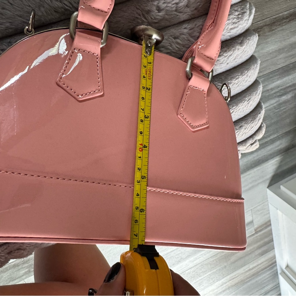 Pink Patent Leather Handbag - Picture 8 of 9